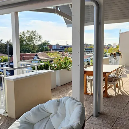 Euexia - A Maree Haute - Magnifique Climatise 70 M2, Grande Terrasse 42 M2, Classe 4 Etoiles Apartmán