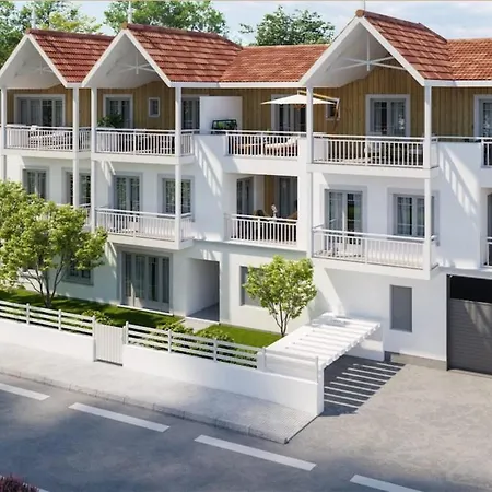 Euexia - A Maree Haute - Magnifique Climatise 70 M2, Grande Terrasse 42 M2, Classe 4 Etoiles Apartmán