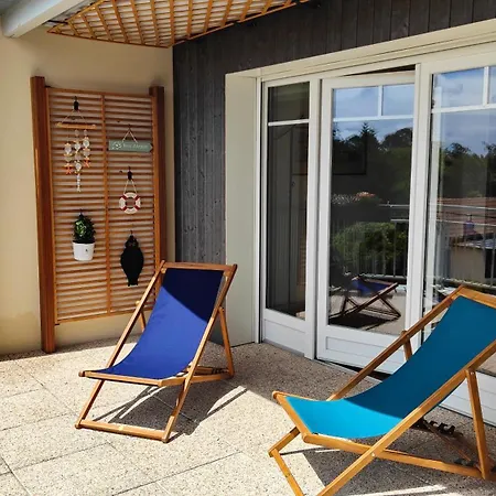 Euexia - A Maree Haute - Magnifique Climatise 70 M2, Grande Terrasse 42 M2, Classe 4 Etoiles Apartmán *