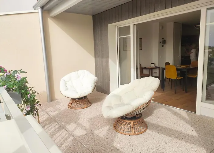 Euexia - A Maree Haute - Magnifique Climatise 70 M2, Grande Terrasse 42 M2, Classe 4 Etoiles Lejlighed